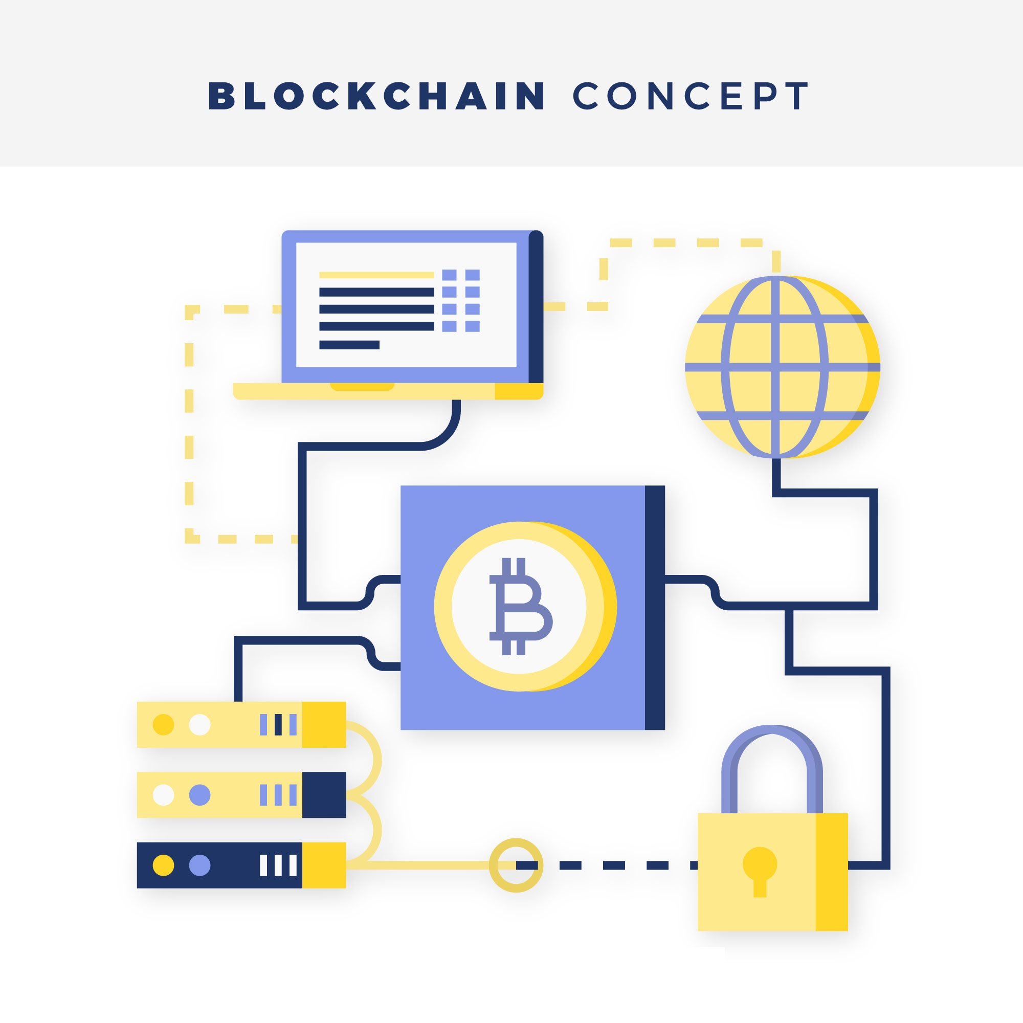 blockchain concept